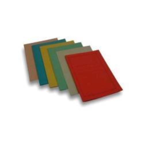 BREFIOCART PANNOSA CARTELLINE SEMPLICI IN CARTONCINO 14 GR 250X350MM COL. AZZURRO CONF 100 Pz.