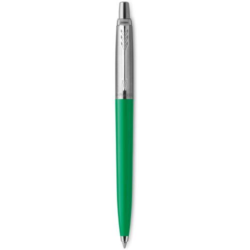 PARKER JOTTER PLASTIC PENNA A SFERA BLU PUNTA MEDIA FUSTO COL. VERDE RICARICABILE
