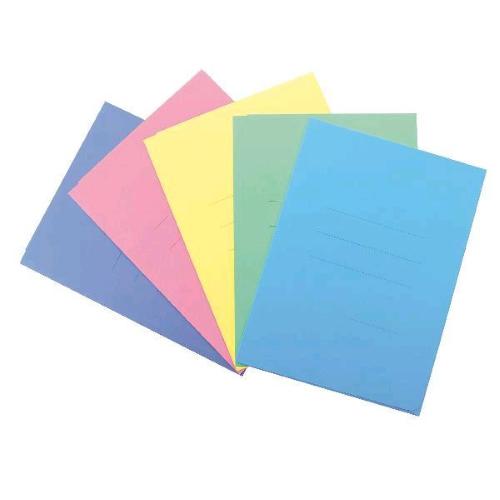 BLASETTI CARTEX CARTELLINE A 3 LEMBI CON STAMPA IN CARTONCINO 200 GR 250X335 mm A4 AVIO PASTELLO CONF 25 Pz.