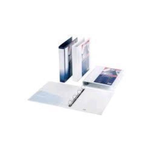 SEI ROTA STELVIO TI RACCOGLITORE 4 ANELLI TONDI 65MM IN COLPAN 220X300MM DORSO 6.5CM COL. BIANCO