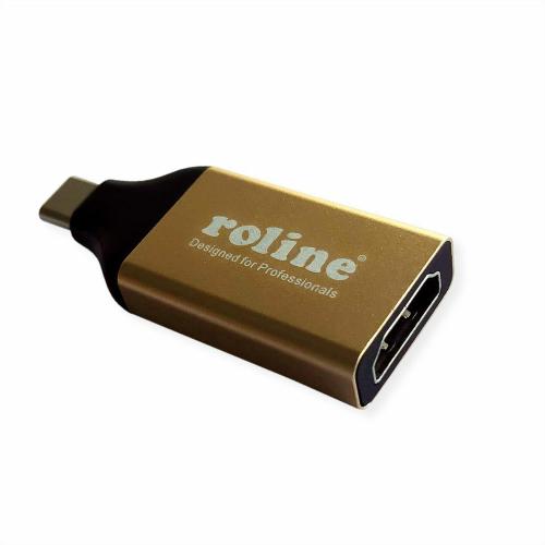 ROLINE GOLD ADATTATORE USB C(DP)-HDMI M/F 3840X2160 @60HZ ALT.MODE DP