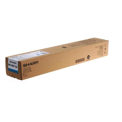 SHARP MX61GTCA TONER CIANO 24.000 PAGINE PER MX3050N / MX3060N / MX3070N / MX3550N / MX3560N / MX3570N / MX4050N / MX4060N / MX4070N / MX5070N /MX6070N / MX2630N