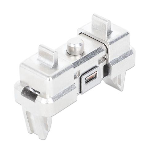 Confezione da 2 pz Clip di Montaggio su Rack 1U Senza Attrezzi