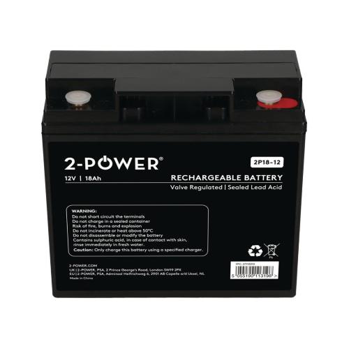 2-Power 12V 18Ah VRLA Battery