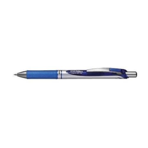 PENTEL ENERGEL XM PENNA ROLLER A SCATTO INCHIOSTRO GEL BLU PUNTA CONICA 0.70 mm CONF 12 Pz.