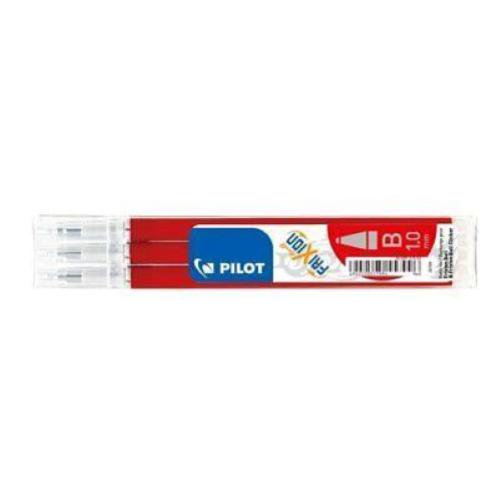 PILOT FRIXION BALL REFILL ROSSO PUNTA CONICA 1 mm CONF 3 Pz.