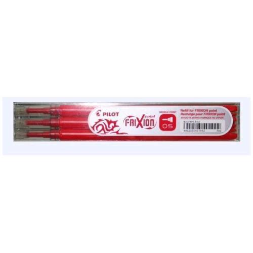 PILOT FRIXION POINT REFILL ROSSO PUNTA AD AGO 0.50 mm CONF 3 Pz.