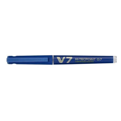 PILOT V7 BEGREE PENNA ROLLER PUNTA AD AGO 0.70 mm RICARICABILE BLU CONF 10 Pz.