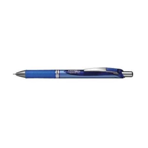 PENTEL ENERGEL XM PENNA ROLLER A SCATTO INCHIOSTRO GEL BLU PUNTA CONICA 0.50 mm CONF 12 Pz.
