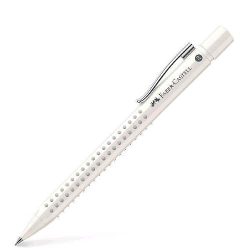 FABER CASTELL COCONUT MILK PORTAMINE FUSTO GRIP TRIANGOLARE MINA 0.5 mm CON GOMMINO BIANCO