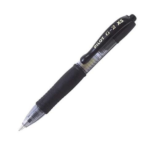 PILOT G-2 PIXIE PENNA ROLLER A SCATTO INCHIOSTRO NERO CONF 12 Pz.