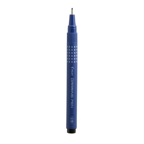 PILOT DRAWING PEN PENNA PUNTA IN FIBRA AD AGO 0.50 mm NERO CONF 12 Pz.