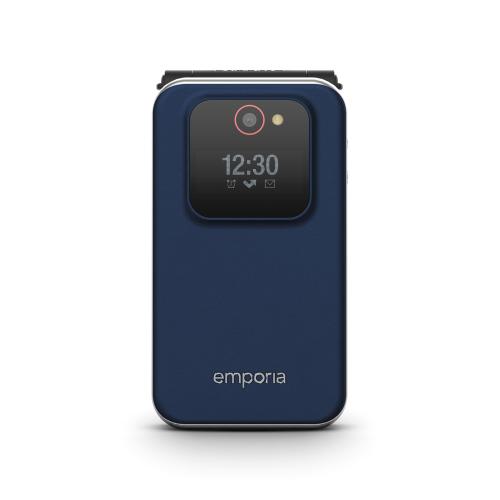 EMPORIA JOY V228 V3 SENIOR PHONE 2.8" CLAMSHELL 2G FOTOCAMERA BLUETOOTH RADIO FM ITALIA BLUEBERRY