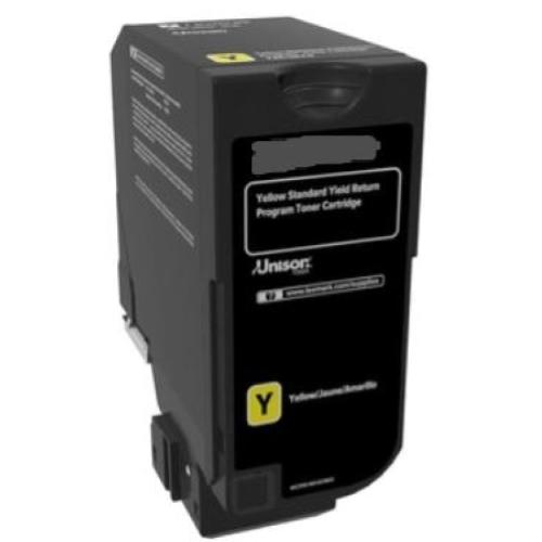 Yellow Compatibileatible para Lexmark CS531/632/CX532/635-2K