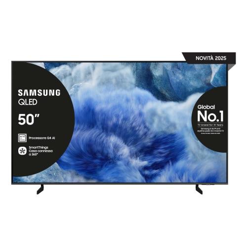 SAMSUNG TV 50 SAM 4K UHD QLED TV SMART LAN DVT2 DVBS2 HDR10 ITALIA QLED