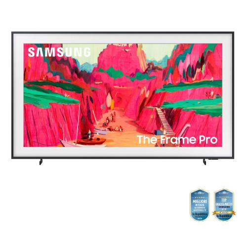 SAMSUNG TV 85 SAM 4K UHD THE FRAME PRO WIR LAN DVT2 DVBS2 HDR10 ITALIA SMART