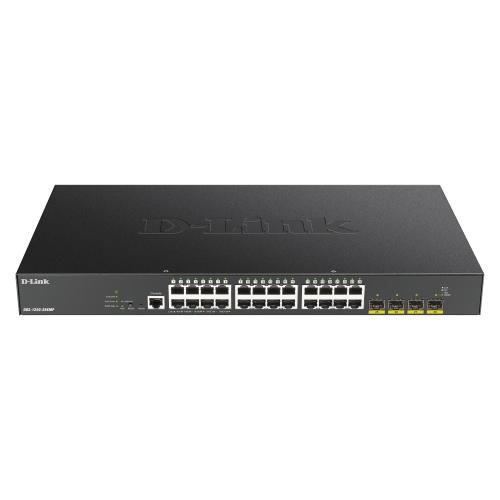 D-Link DGS-1250-28XMP/E Switch PoE 28-Port Smart Managed PoE+ 4x 10G