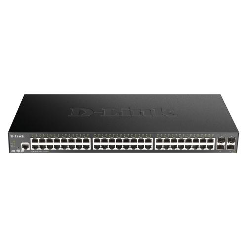 D-Link DGS-1250-52X/E 48-port Gigabit Smart Managed Switch with 4x 10G SFP+ ports
