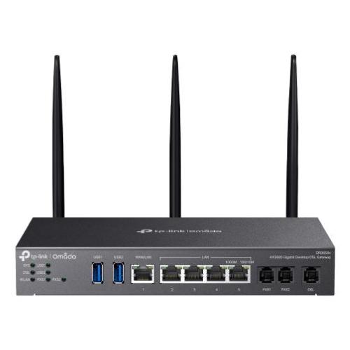 TP-LINK OMADA DR3650V V1 ROUTER GATEWAY WIRELESS WI-FI 6 GIGABIT ETHERNET DUAL-BAND (2.4 GHz/5 GHz) NERO