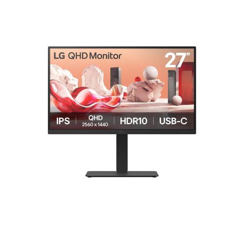 LG ELECTRONICS MON 27IPS 2K QHD USB65W 2HDMI 2DP 27BA75QB-B REG ALTEZZA PIVOT MM