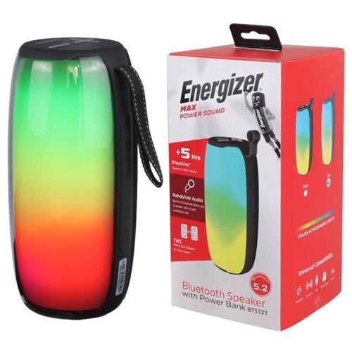 ENERGIZER SPEAKER BT + 1800MAH PORTABLE FM, MICRO SD CARD & USB