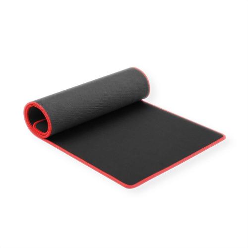ROLINE/VALUE TAPPETINO DESK PAD NERO/ROSSO 780*300*5MM