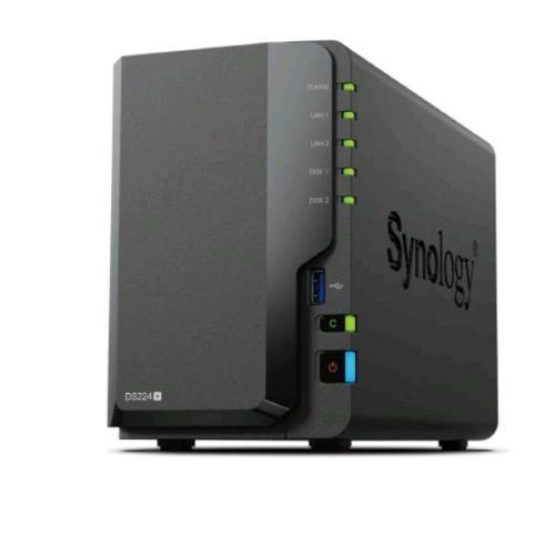 NAS SYNOLOGY DS225+ 2HD 3.5/2.51P LAN RJ45/1GBE/2P USB3.0