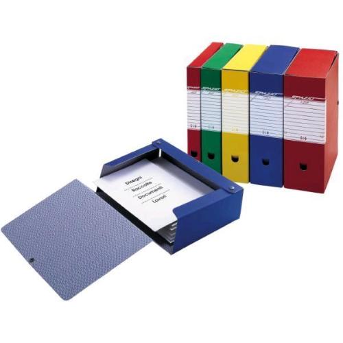 SEI ROTA SPAZIO CARTELLA PROGETTO IN COLPAN C/BOTTONI 250X350 mm DORSO 4 CM COL. BLU