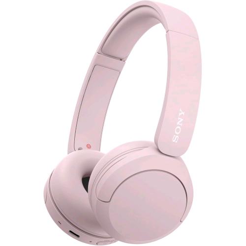 SONY WH-CH520 CUFFIE ON-EAR BLUETOOTH SENZA FILI, SUONO DI ALTA QUALITÀ, DESIGN LEGGERO, DURATA DELLA BATTERIA FINO A 50 ORE, RICARICA RAPIDA, QUALITÀ DELLE CHIAMATE CHIARA, IOS E ANDROID ROSA