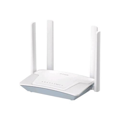 D-LINK G403C/E ROUTER 4G LTE N300 WI-FI 6 SWITCH A 3 PORTE 1GbE FINO A 32 DISPOSITIVI BIANCO