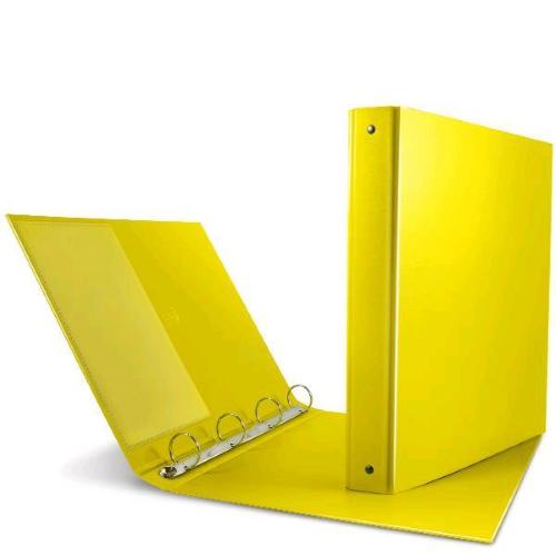 SEI NETTUNO RACCOGLITORE A 4 ANELLI DA 30 mm IN STRATOPAN 320X275X35 mm GIALLO CONF 10 Pz.