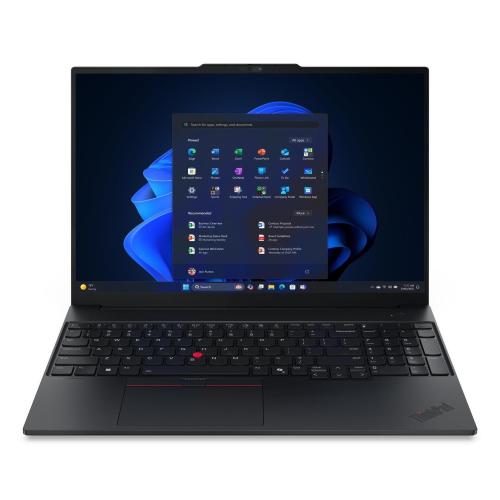 LENOVO THINKPAD E16 GEN 3 16" WUXGA INTEL CORE ULTRA 7 255H RAM 16GB-SSD 512GB NVMe-INTEL ARC GRAPHICS 140T-WI-FI 6E + GIGABIT ETHERNET-WIN 11 PROF NERO (21SR000NIX)