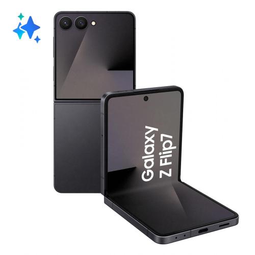 SAMSUNG F766 GALAXY Z FLIP7 5G DUAL SIM 6.8" OCTA CORE 256GB RAM 12GB 5G ITALIA JETBLACK