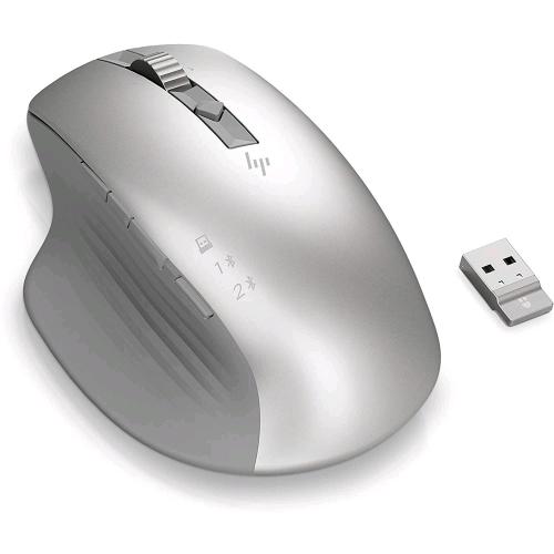 HP 930M MOUSE WIRELESS 7 PULSANTI SENSORE TRACK-ON-GLASS ARGENTO