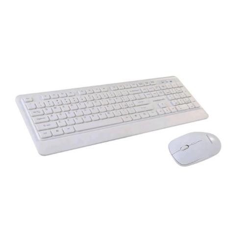 MEDIACOM M-MCK971 KIT TASTIERA E MOUSE WIRELESS 2.4 GHZ WHITE
