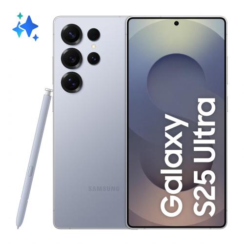 SAMSUNG S938 GALAXY S25 ULTRA 5G DUAL SIM Ai 6.9" OCTA CORE 512GB RAM 12GB 5G EUROPA TITANIUM SILVERBLUE