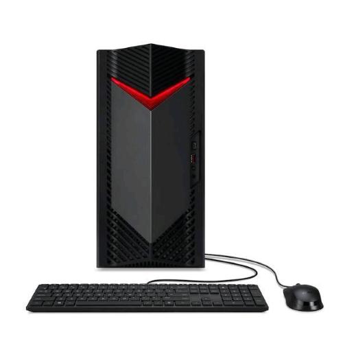 ACER NITRO 50 N50-656 GAMING TOWER i7-14700F RAM 16GB-SSD 1TB NVMe-NVIDIA GEFORCE RTX 5060 8GB-WI-FI 6E + GIGABIT LAN-TASTIERA MOUSE-WIN 11 HOME ROSSO NERO (DG.E3UET.01U)