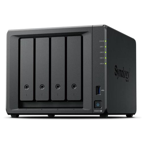 NAS SYNOLOGY DS925+ 4SSD 3,5/2,52 P GIGA/2P USB/1P ESATA NO SSD