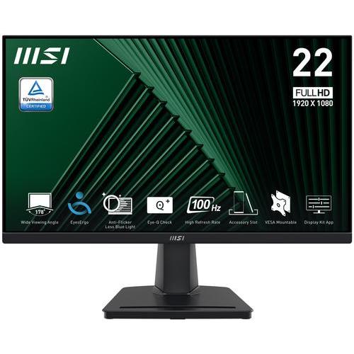 MSI MONITOR 21,5 LED VA 16.9 FHD, 100Hz