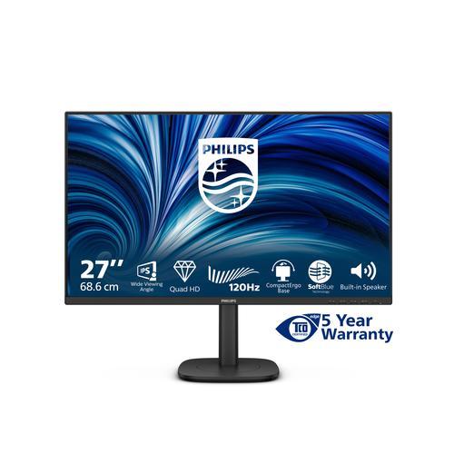 PHILIPS MONITOR 27 LED IPS QHD 16:9 4MS 350 CDM, PIVOT, DP/HDMI, MULTIMEDIALE