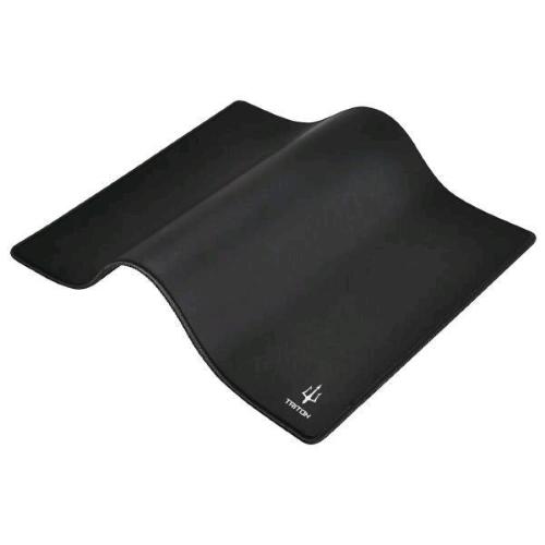 ATLANTIS TAPPETINO MOUSEPAD GAMING 320 x 277 mm 2 mm SPESSORE, SUPERFICIE LISCIA PER GARANTIRE MOVIMENTI PIU' RAPIDI, BASE DI APPOGGIO ANTISCIVOLO IN GOMMA PER MAGGIORE STABILITA' NERO