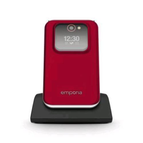 EMPORIA JOY LTE 2.8" EASY PHONE CLAMSHELL FOTOCAMERA 2 MP 4G LTE ITALIA RED