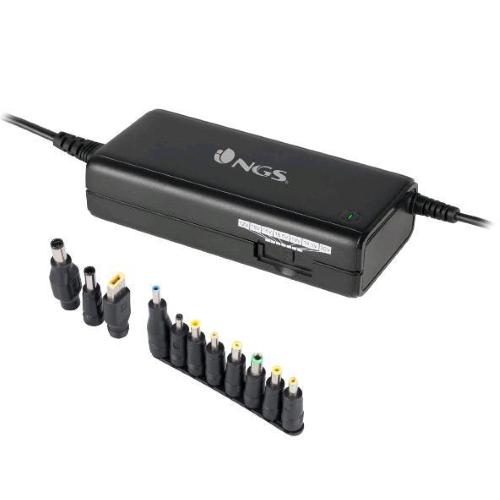 NGS BAN ALIMENTATORE UNIVERSALE PER NOTEBOOK FINO A 90W 11 ADATTATORI BLACK