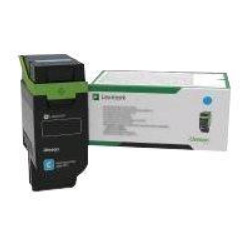 LEXMARK CARTUCCIA TONER CIANO LCCP, LRP PER CS531dw, CS632dwe, CX635adwe 2.000 PAGINE