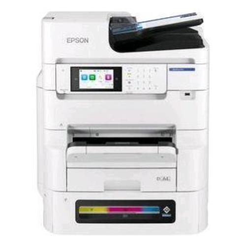 EPSON WORKFORCE PRO EM-C8101RDWF STAMPANTE MULTIFUNZIONE INK JET A COLORI A3+ WI-FI SCANNER ADF FAX A COLORI 33,6 Kbit/s USB GIGABIT LAN 26ppm BIANCO