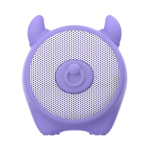 CELLY BULL SHAPE SPEAKER PORTATILE WIRELESS 3W CONTROLLO DELLE CHIAMATE E DEL VOLUME/MUSICA CAVO DI RICARICA USB-C INCLUSO VIOLA