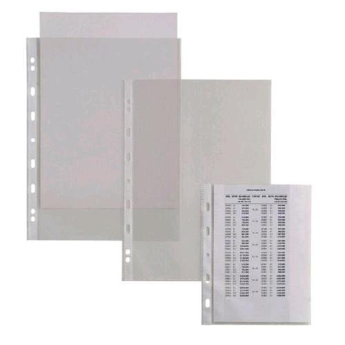 SEI ROTA ATLA T BUSTE CON FORATURA UNIVERSALE IN PP CM 21X29.7 A4 SPESSORE ALTO TRASPARENTE CONF 50 Pz.