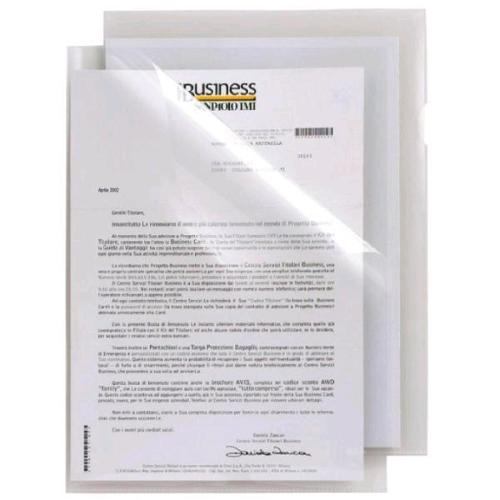 SEI ROTA POLI T 150 BUSTE A L IN PP LISCIO CM 21X29.7 A4 TRASPARENTE CONF 50 Pz.