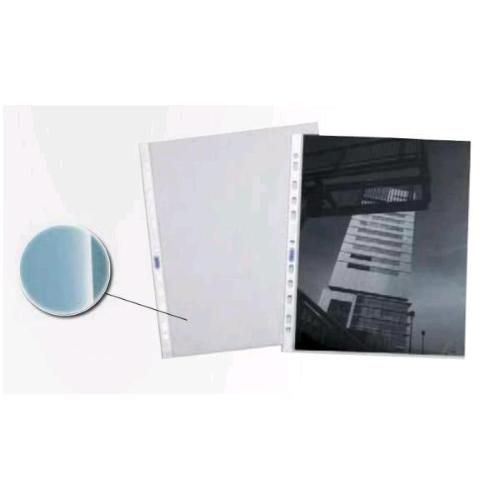FAVORIT LINEAR BUSTE CON FORATURA UNIVERSALE IN PP CM 21X29.7 A4 LISCIA TRASPARENTE CONF 50 Pz.