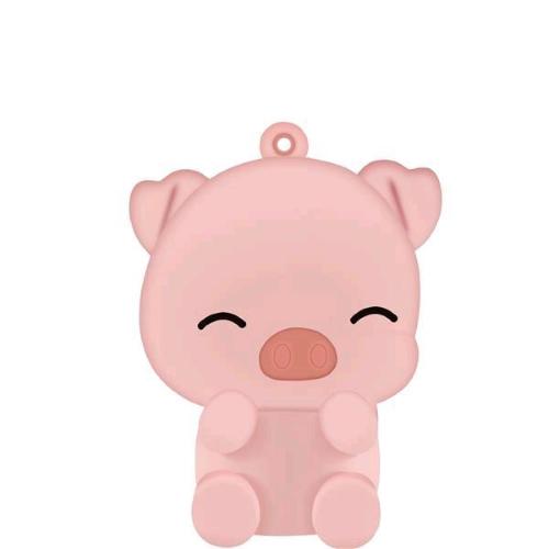 CELLY PIG SHAPE POWERBANK 2.600mAh 5W USB-C CON CAVO USB-C INCLUSO ROSA